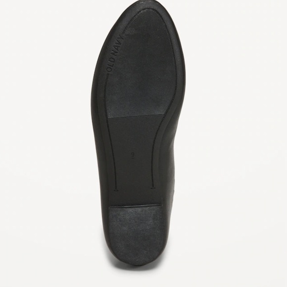 NWT OLD NAVY Faux-Leather Ballet Flats Color: GOLD SIZE 7 Soft, - Picture 2 of 2